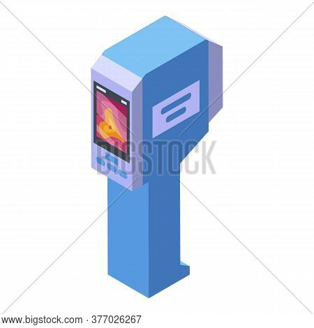 Geodetic Thermal Imager Icon. Isometric Of Geodetic Thermal Imager Vector Icon For Web Design Isolat