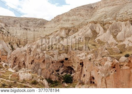 Rock Monastery In Zelve