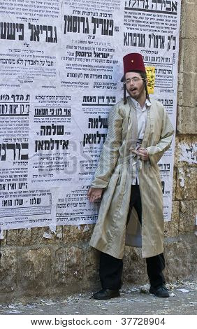Purim In Mea Shearim
