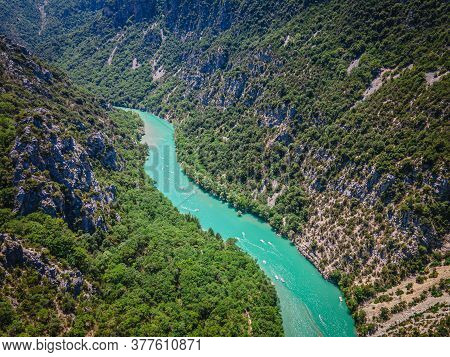 The Verdon River In The French Alpes - Travel Photography
