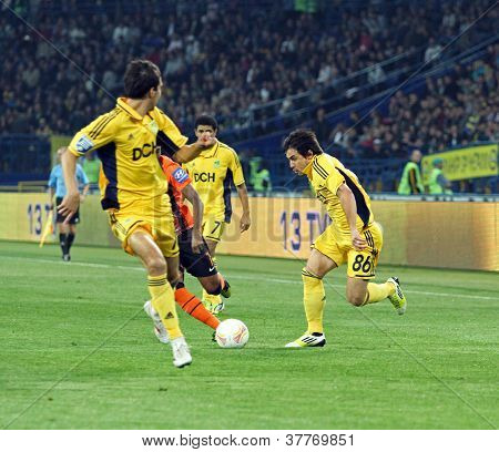 Partita di calcio Metalist Kharkiv Vs Shakhtar Donetsk