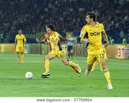 Partita di calcio Metalist Kharkiv Vs Shakhtar Donetsk