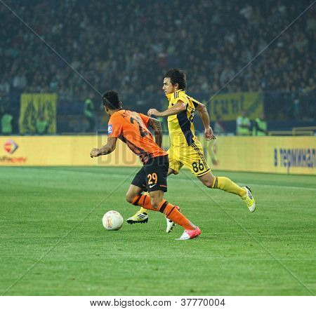 Partita di calcio Metalist Kharkiv Vs Shakhtar Donetsk