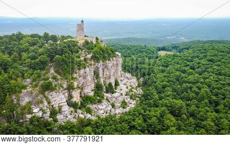 Mohonk Preserve Sky Top Tower Aerial Scenic View