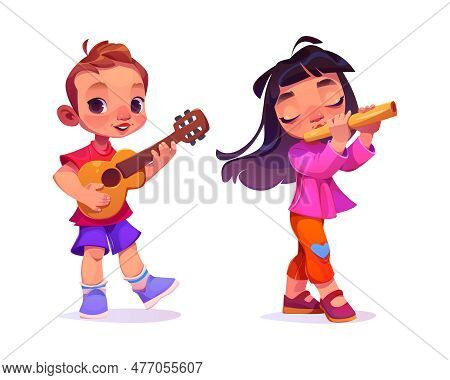 Kid School Music Vector & Photo (Free Trial) | Bigstock