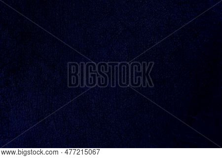 Beautiful Blue Background With Leather Texture With Blue Veins Of Blue Leather As Sample Of Blue Bac