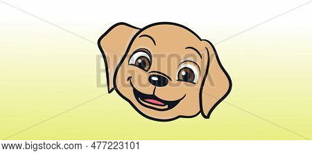 Smiling Dog Illustrations Vector With Eps Dog