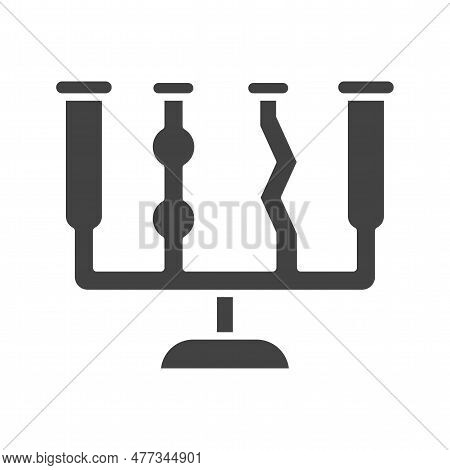 Communicating Vessels Icon Vector Image. Suitable For Mobile Application Web Application And Print M