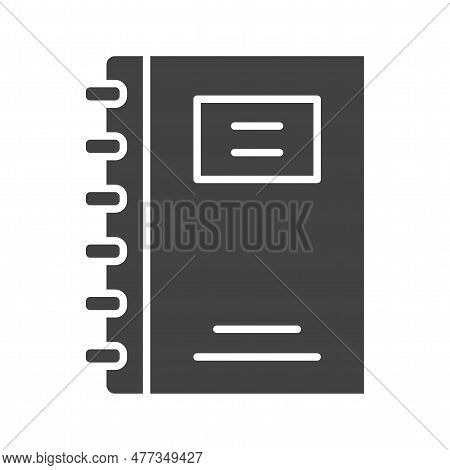 Note Book Icon Vector Image. Suitable For Mobile Application Web Application And Print Media.