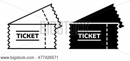 Ticket Icon Set-04