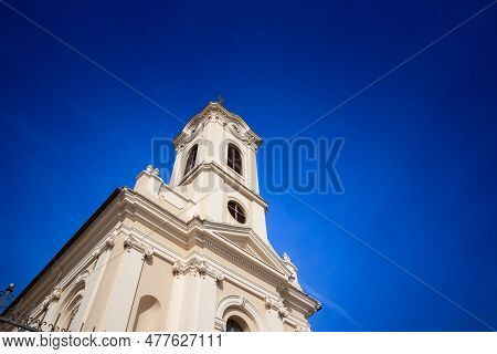 Hram Svete Trojice Church, The Serbian Orthodox Church Of Banatsko Novo Selo. Voivodina, Serbia With