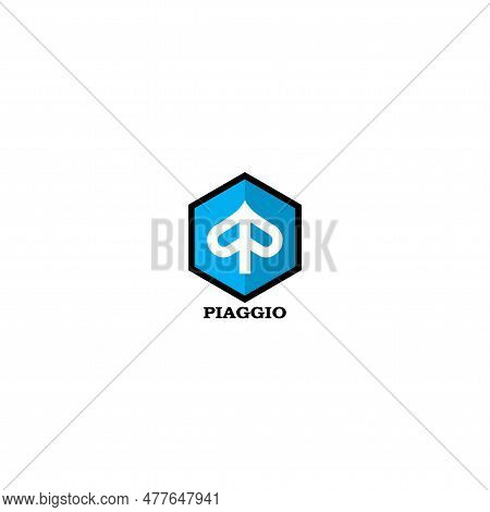 Piaggio Logo Design. Emblem Logo Design Vector