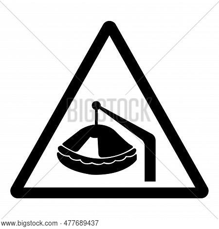 Life Raft Symbol Sign, Vector Illustration, Isolate On White Background Label .eps10