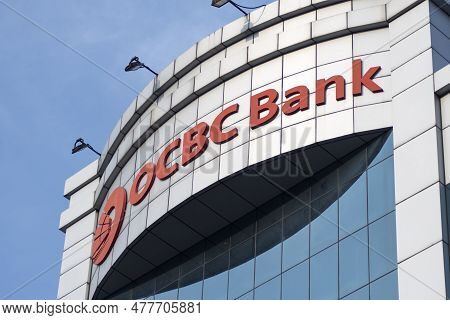 Johor Bahru, Malaysia- 4 Jun, 2023: Ocbc Bank, Oversea Chinese Banking Corporation, In Johor Bahru, 