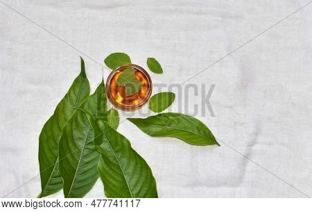Ingrediant Of Indian Ayurvedic Kadha Or Karha Or Health Tonic For Fighting Seasonal Infections, Made