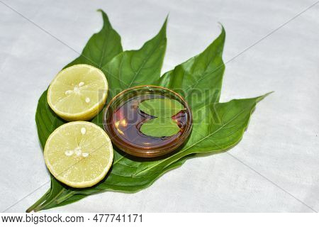 Indian Ayurvedic Kadha Or Karha Or Health Tonic For Fighting Seasonal Infections, Made Using Ginger,
