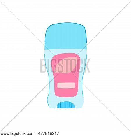 Underarm Deodorant Women Cartoon. Female Armpit, Body Young Underarm Deodorant Women Sign. Isolated 