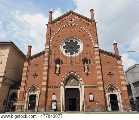 Sacro Cuore Di Gesu Church In Turin