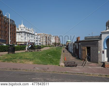 View Of The City Of Bexhill On Sea