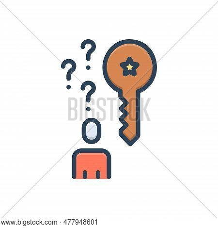 Color Illustration Icon For Possibilities Probability Likelihood Potential Potentiality Prospects Ho