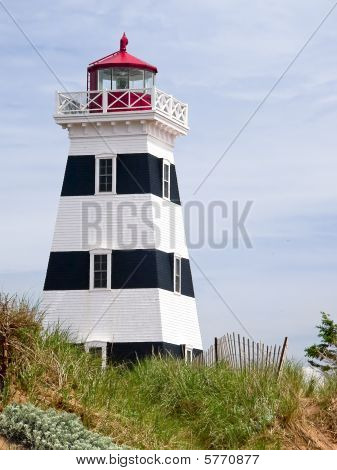 Fyren vid West Point, PEI, Kanada