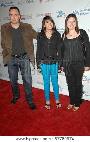 Hank Azaria and family  at the Children Mending Hearts Gala. House Of Blues, Hollywood, CA. 02-18-09