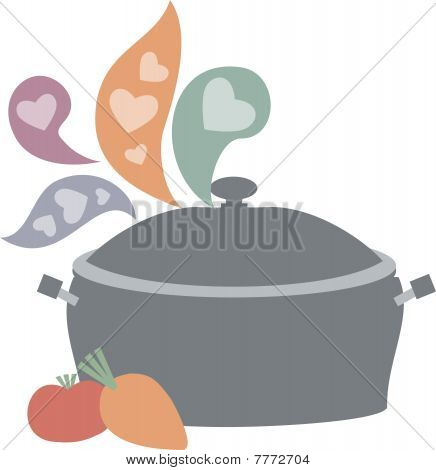 La vapeur amour cuisine blanquette de soupe aux légumes du pot