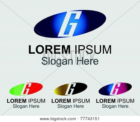 Abstract logo icon for letter G