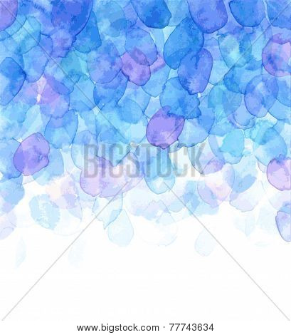 Vector Watercolor Background.
