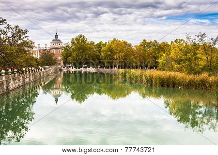 Royal Palace Of Aranjuez, A Residence Of The King Of Spain, Aranjuez, Community Of Madrid, Spain. Un