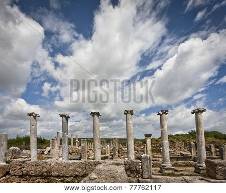 Clouds Over Perga Ruins