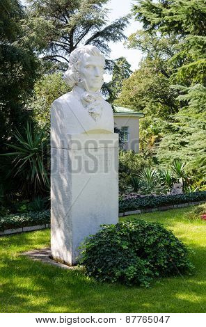 Monument To Christian Steven. Nikitsky Botanical Garden.