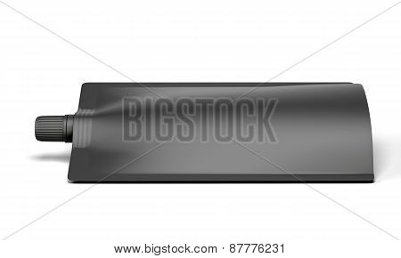 Lying Black Template Package Doypack