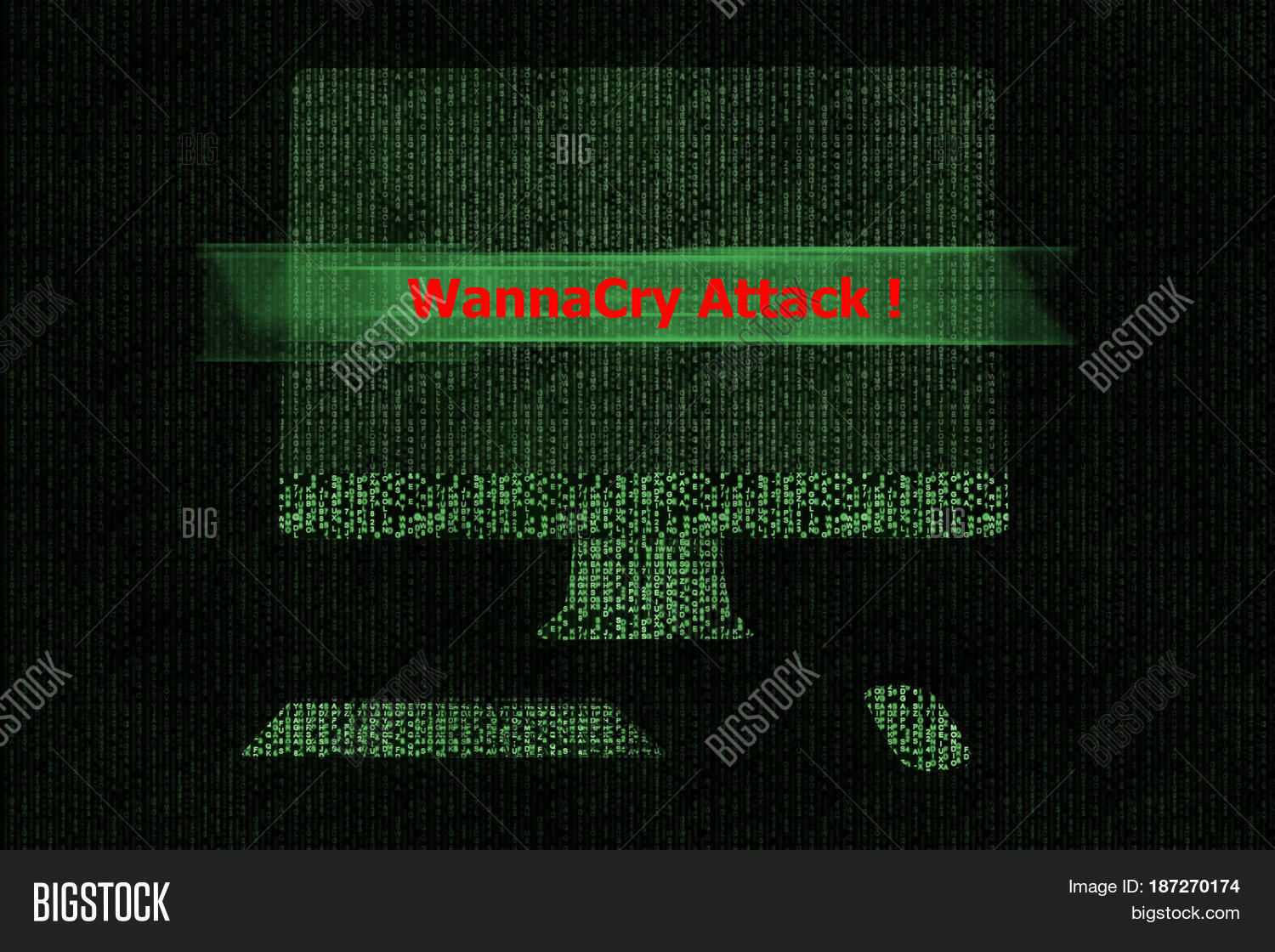 Computer Attacked Image & Photo (Free Trial) | Bigstock