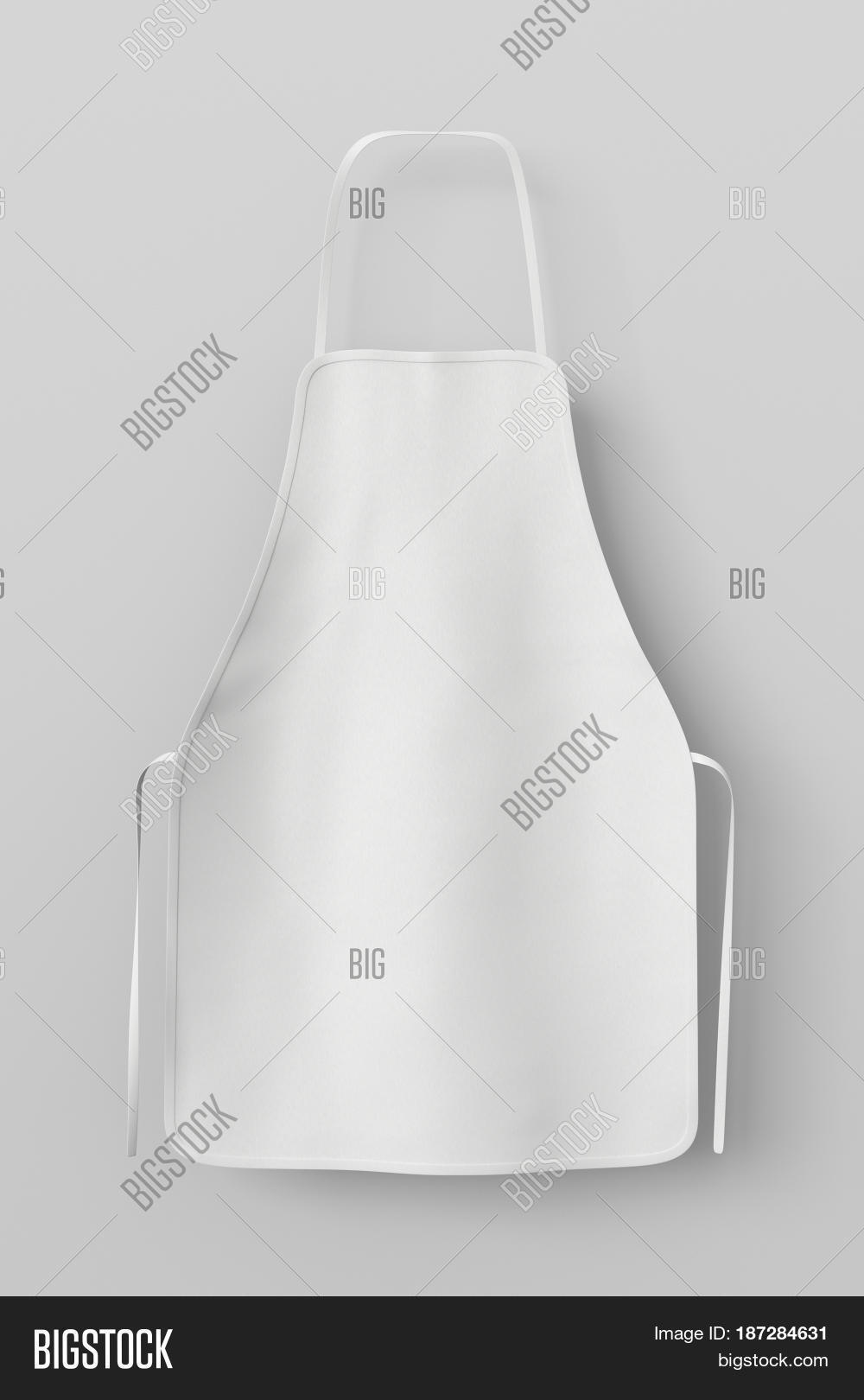 Blank Apron Isolated Image & Photo (Free Trial) Bigstock