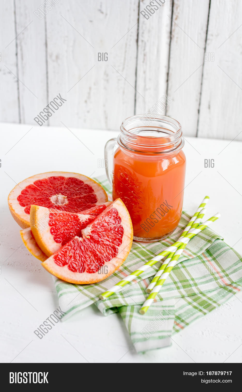 Grapefruit Juice Jar Image & Photo (Free Trial) Bigstock