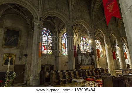 St Martin Church, Montmorency, Oise, France