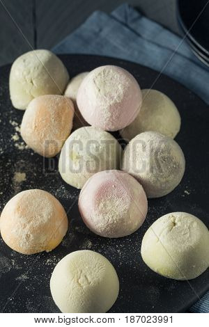 Sweet Japanese Mochi Ice Cream