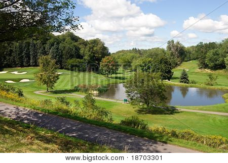 Golfplatz in Schenectady, New York