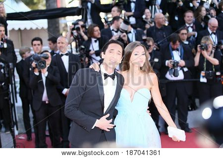 Adrien Brody attends the 'Ismael's Ghosts (Les Fantomes d'Ismael)' screening and Opening Gala during the 70th annual Cannes Film Festival at Palais  on May 17, 2017 in Cannes, France.