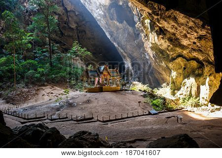 Phraya Nakhon Cave. Khao Sam Roi Yot National Park in Thailand