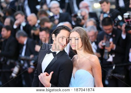 Adrien Brody attends the 'Ismael's Ghosts (Les Fantomes d'Ismael)' screening and Opening Gala during the 70th annual Cannes Film Festival at Palais  on May 17, 2017 in Cannes, France.
