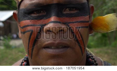 Native Brazilian Indian Man