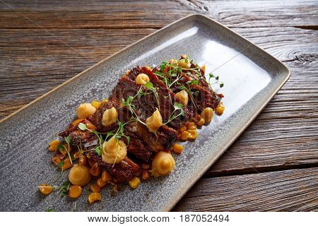 Jacks beef with corn USA meat recipe