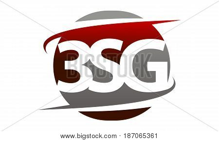 This image describe about Modern Logo Solution Letter 3SG Swoosh