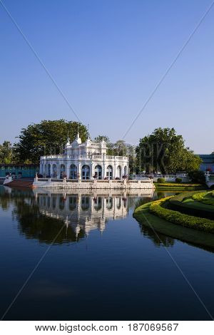 Bang Pa-In Royal Palace known as the Summer Palace. Located in Bang Pa-In district Ayutthaya Province THAILAND