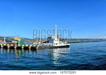 The old pier located in the eastern Sumba region of Waingapu city.