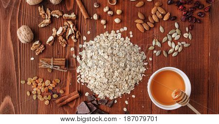 Ingredients For Delicious And Healthy Eko Granola