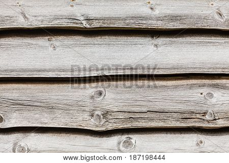 Light Wooden Wall Detail Board Closeup