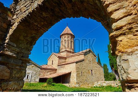 Ikalto orthodox monastery complex and Academy in Kakheti Georgia